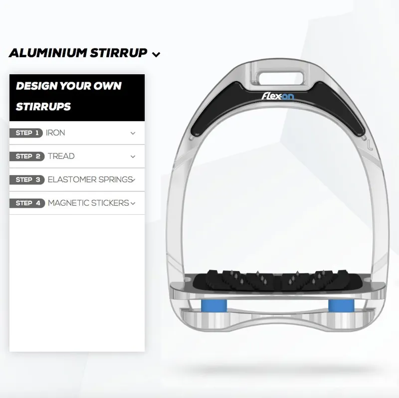 Flex-On Aluminum Stirrups - Customization